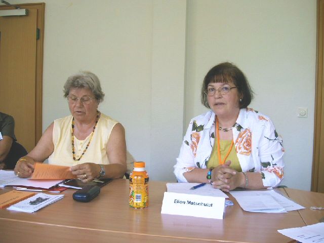 Aufmerksame Zuh�rerinnen - Helga Staro�om, Ellen Matschulat