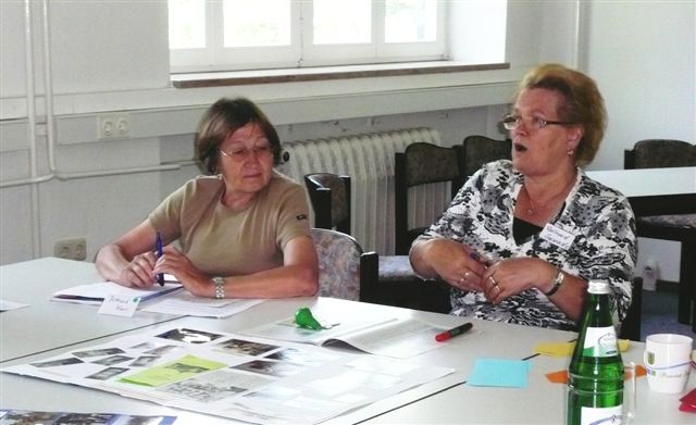 Workshop 3: Hiltraud Karl, Waltraud Sawade